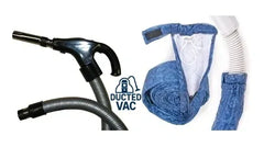 Switch Handle Ducted Vacuum Hose with Sock